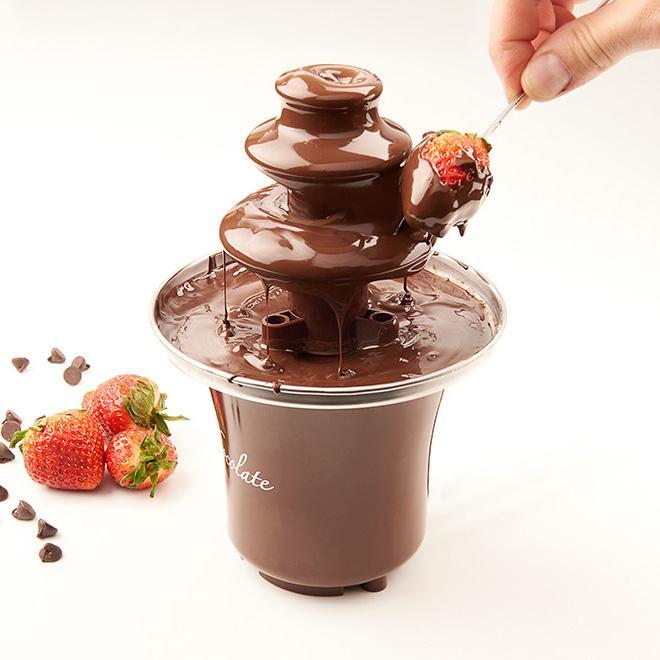 3 Tier Chocolate Tower - Clear - [5.75 In X 5.75 In X 8.5 In]