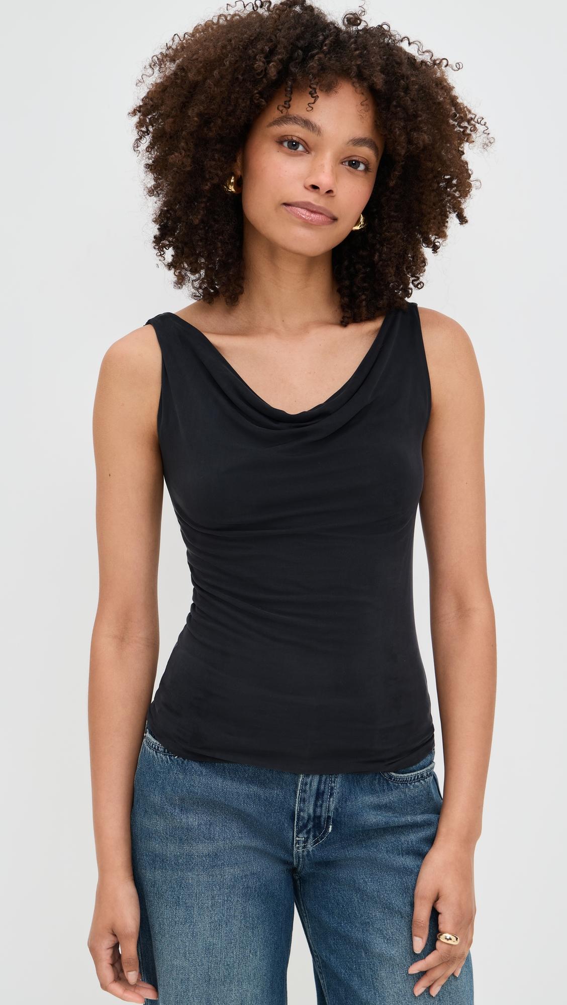 Peachy Den The Kylie Top - Graphite - [M]