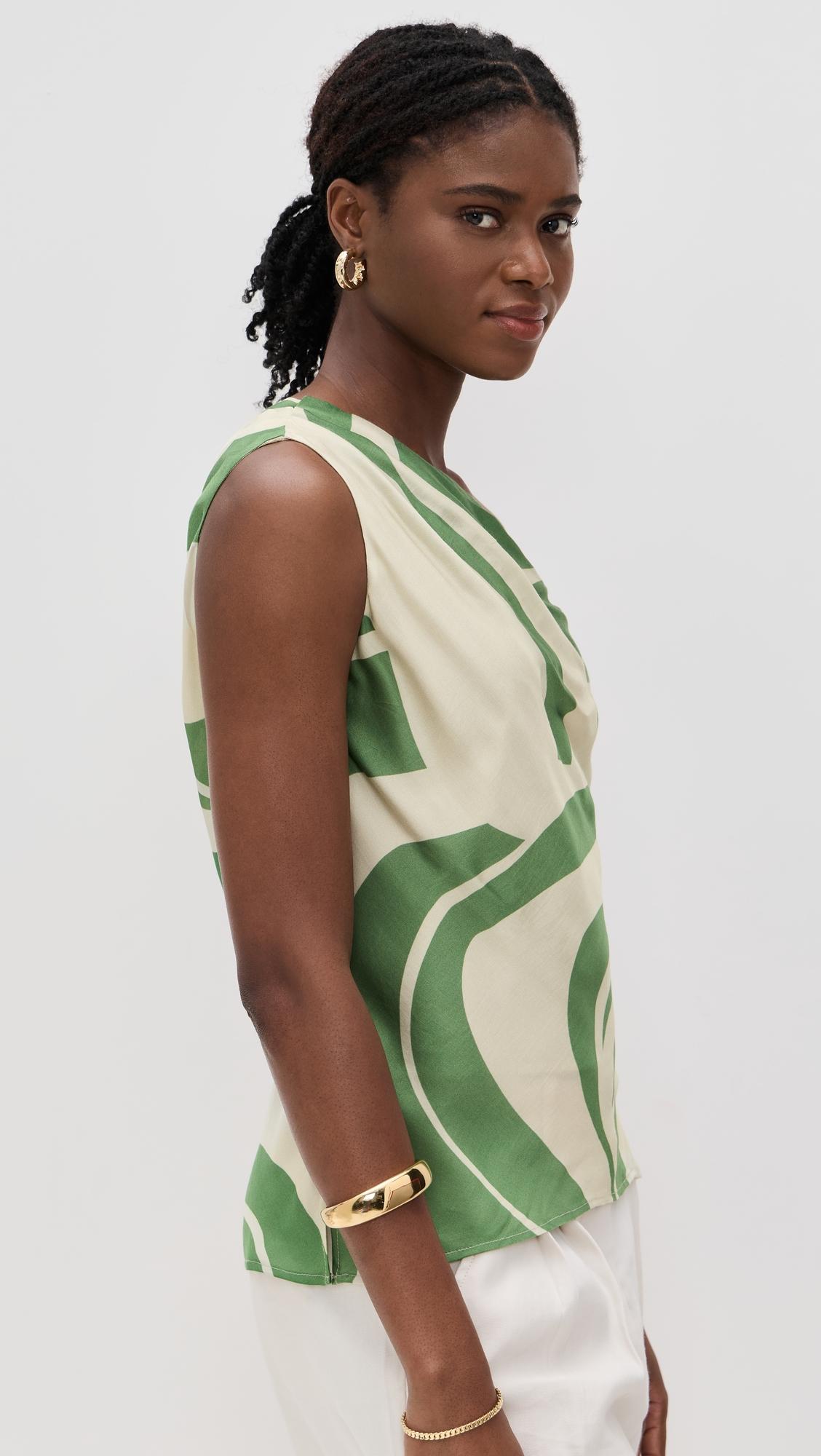 DIARRABLU Alba Top - Luze Olive - [M]