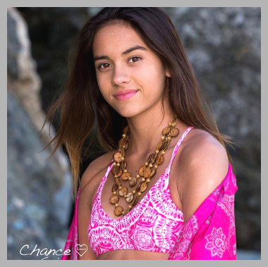 Chance Loves Pink Sand Dollar Tween and Teen Girls Bikini (Large)<br><span style='text-align: center;'>$59.95 chanceloves.com</span>