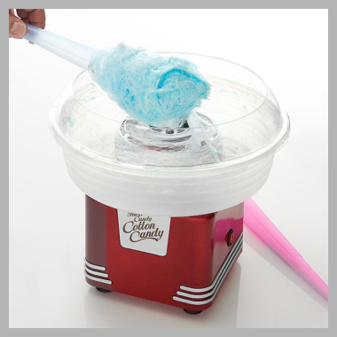 Cotton Candy Maker - Red - [11.5 In X 11.5 In X 11 In]<br><span style='text-align: center;'>$71.99 sharperimage.com</span>