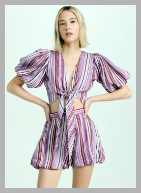 Lisa Marie Fernandez Pouf Tie Blouse<br><span style='text-align: center;'>$435 shopbop.com</span>
