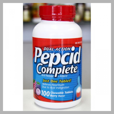 Pepcid Complete Acid Reducer + Antacid, Dual Action, Berry Flavor, 100 Chewable Tablets | VitaSprings.com<br><span style='text-align: center;'>$38.69 vitasprings.com</span>