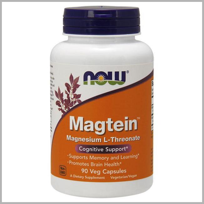 Magtein, Magnesium L-Threonate, 90 Vegetarian Capsules, NOW Foods | VitaSprings.com Price Integrity Rank ( 0 )