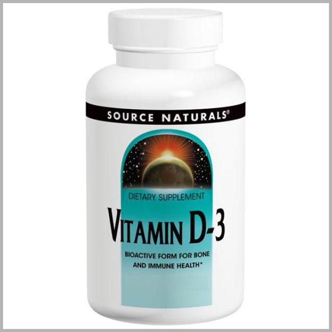 Vitamin D-3 10000 120 Softgels Source Naturals VitaSprings Dot com VitD3